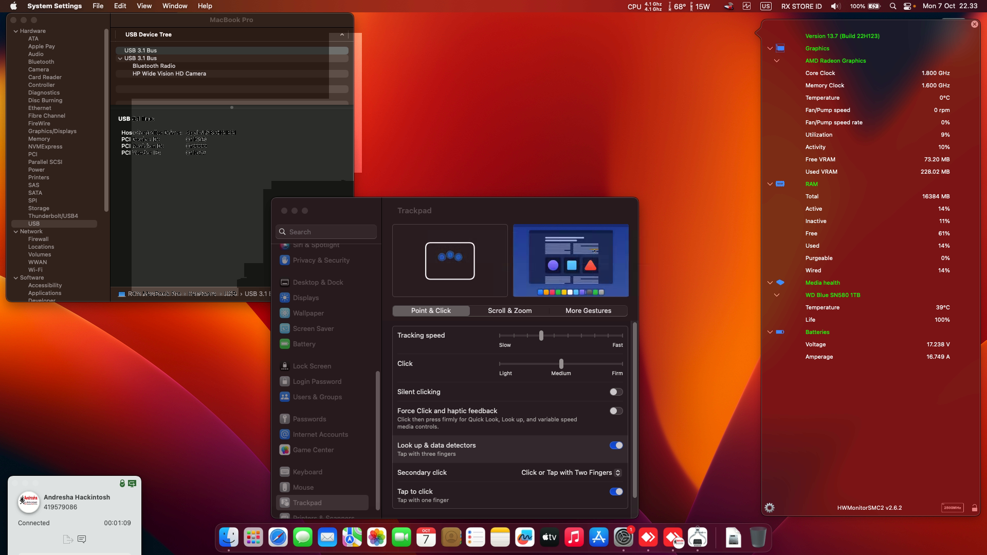 HP Victus 16 E0010CA [Cezanne   AMD Ryzen 5 5600H + Radeon RX Vega 7 + I2C]   OpenCore 1